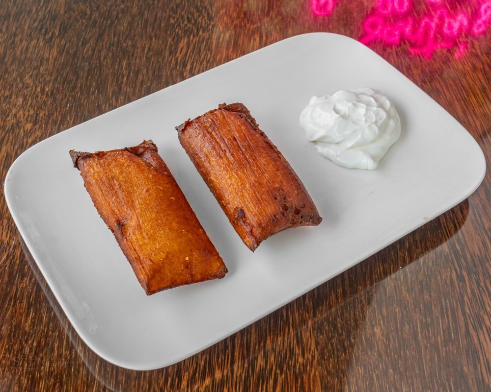 Fried Corn Tamale